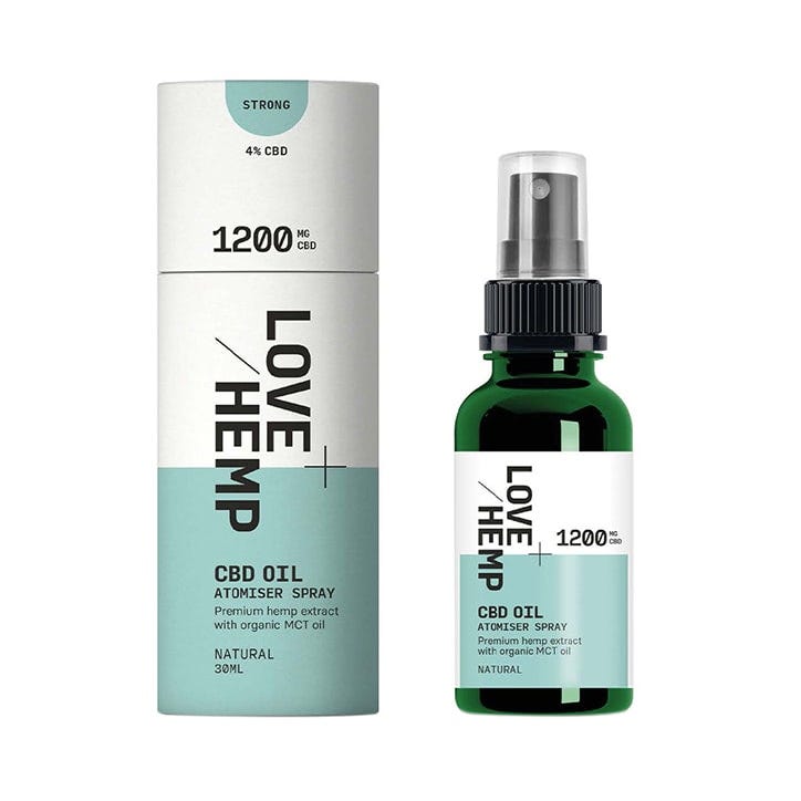 Love Hemp 1200mg CBD Spray Natural 30ml